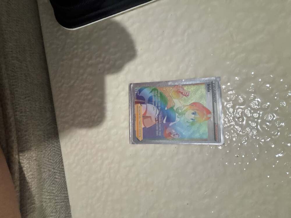 Pokemon Irida Trainer Rainbow Rare Card